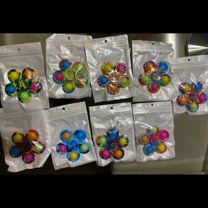 Push Bubble Fidget Spinner. Wholesale bundle